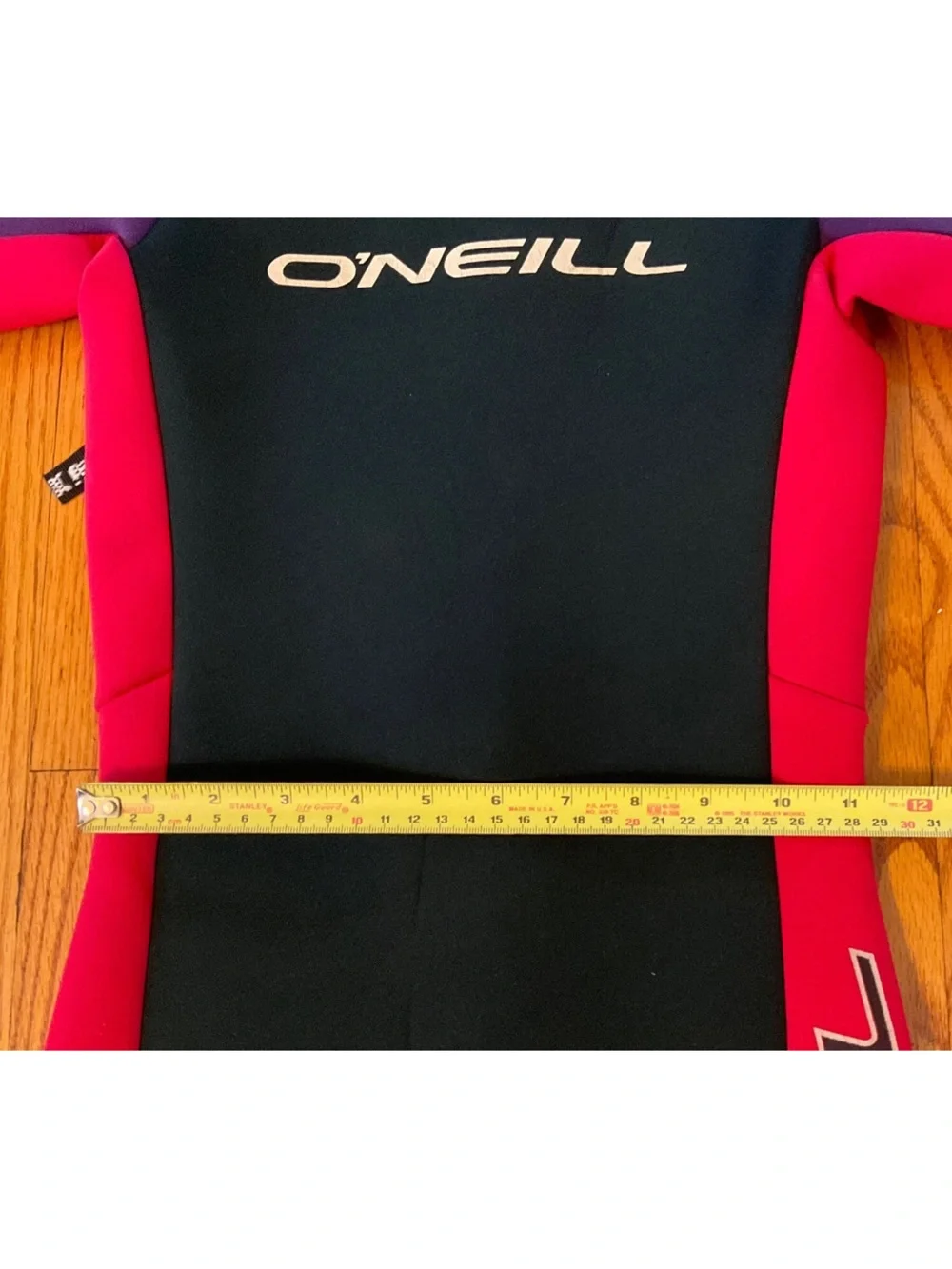 O'Neill Women's Shorty Reactor 2.1mm Wetsuit Youth Size 12 Black
